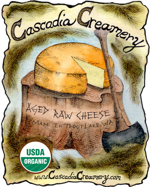 Raw Organic Cheese Logo